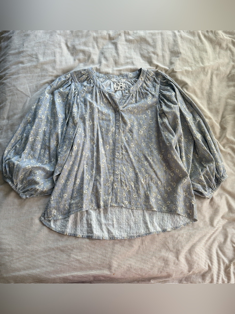 HarperSage Cotton Floral Blouse